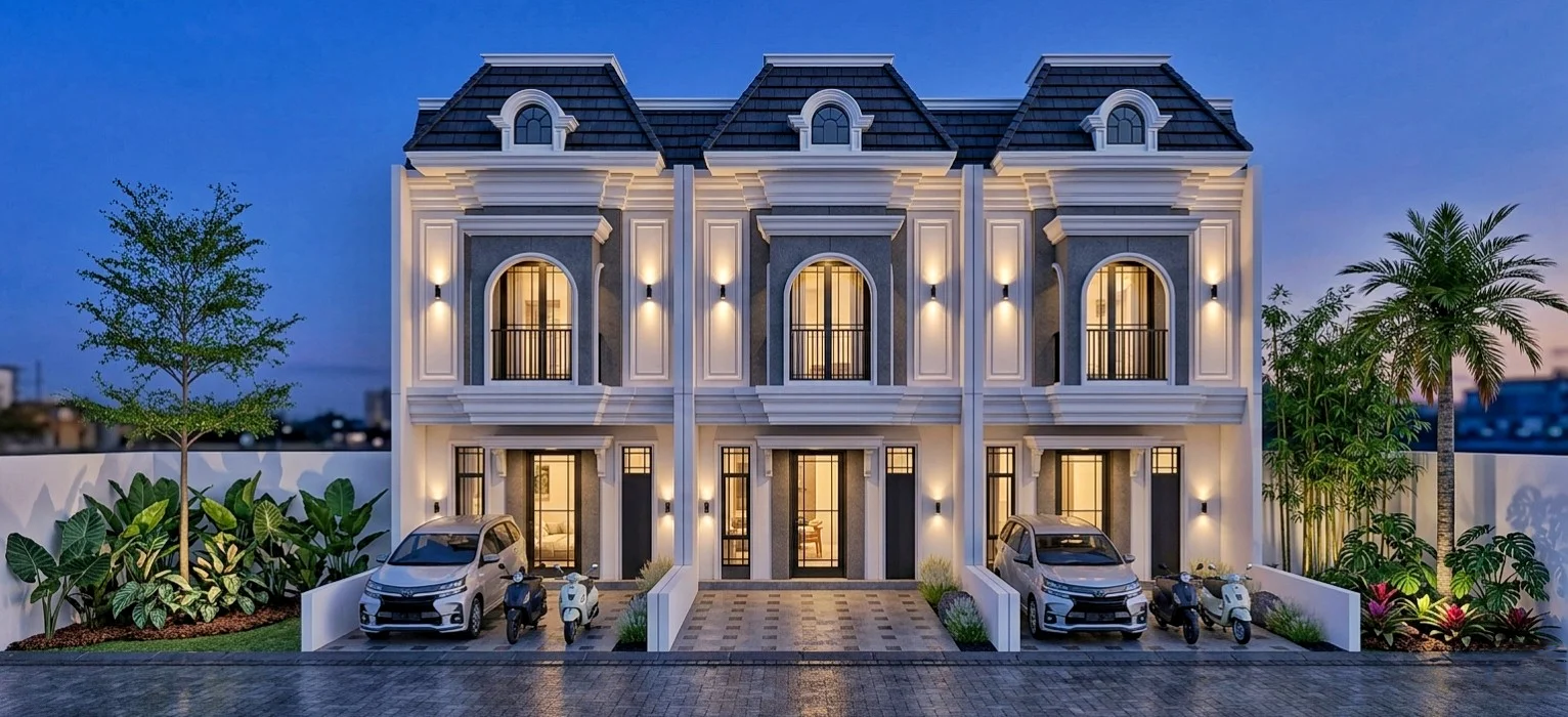 Rumah 2 lantai kav 27 ready Type 60/52